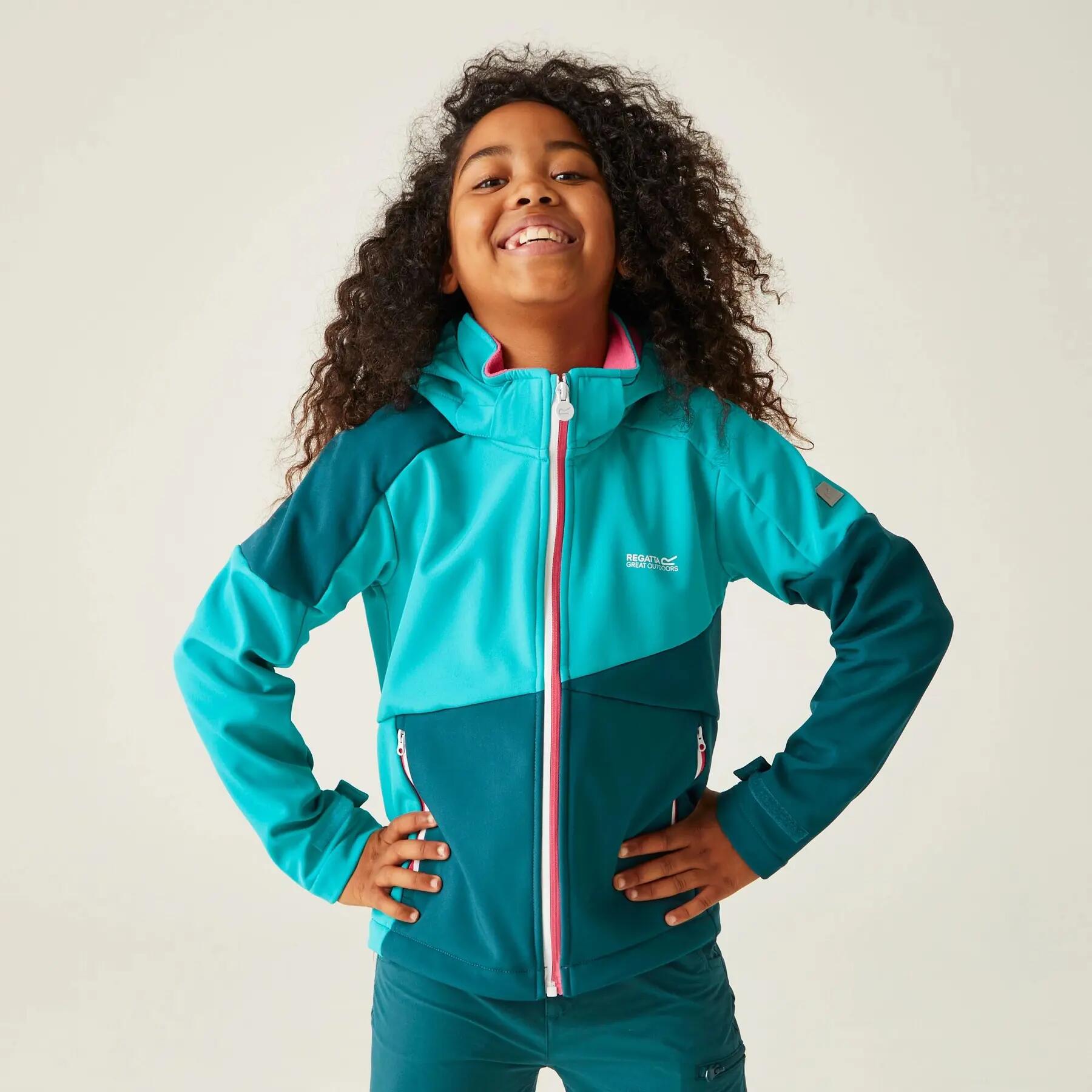 Giacca softshell per bambini Regatta Acidity VII 3/7