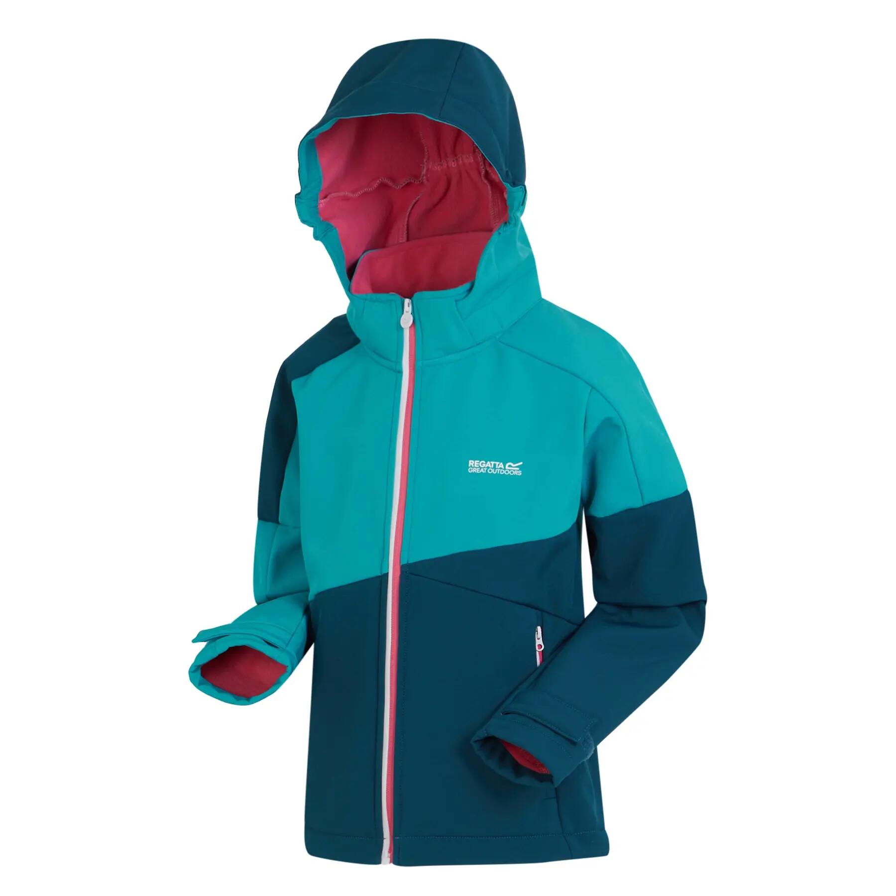 Giacca softshell per bambini Regatta Acidity VII 2/7
