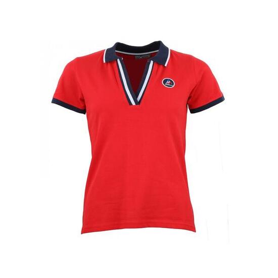 Polo-Shirt Frau Peak Mountain Asfalte