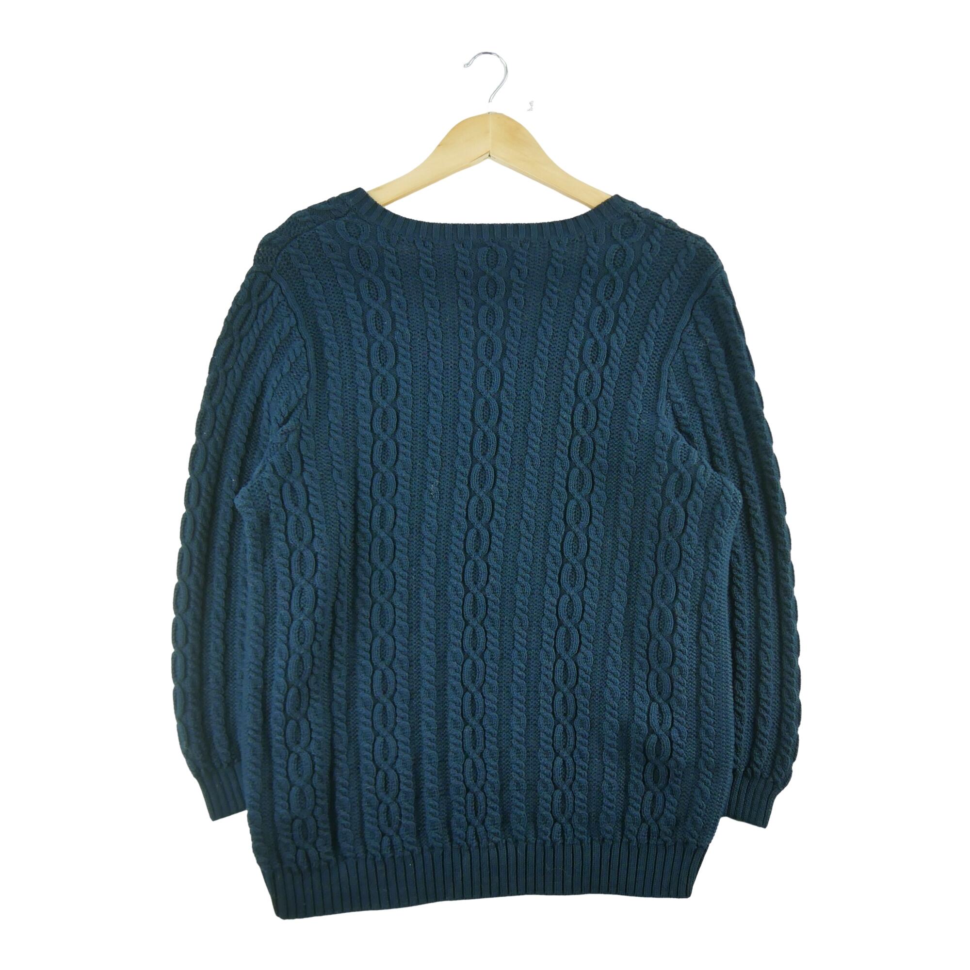 Seconda Mano - Maglione da donna blu navy - Stato eccellente 2/5