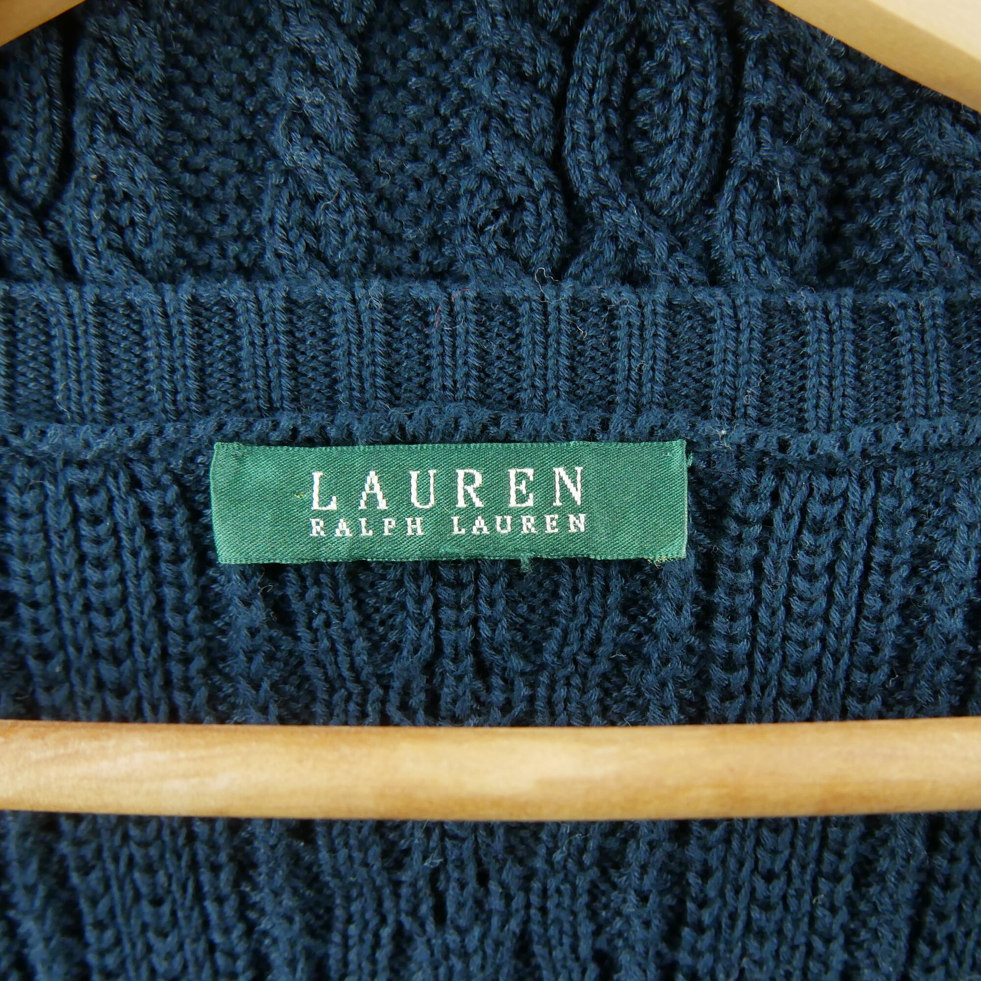 Seconda Mano - Maglione da donna blu navy - Stato eccellente 5/5