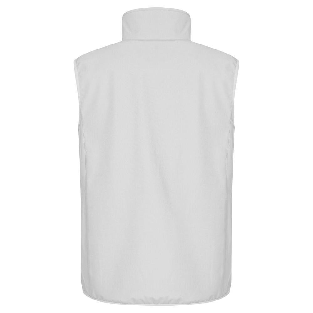 Mens Classic Soft Shell Jacket (White) 2/4