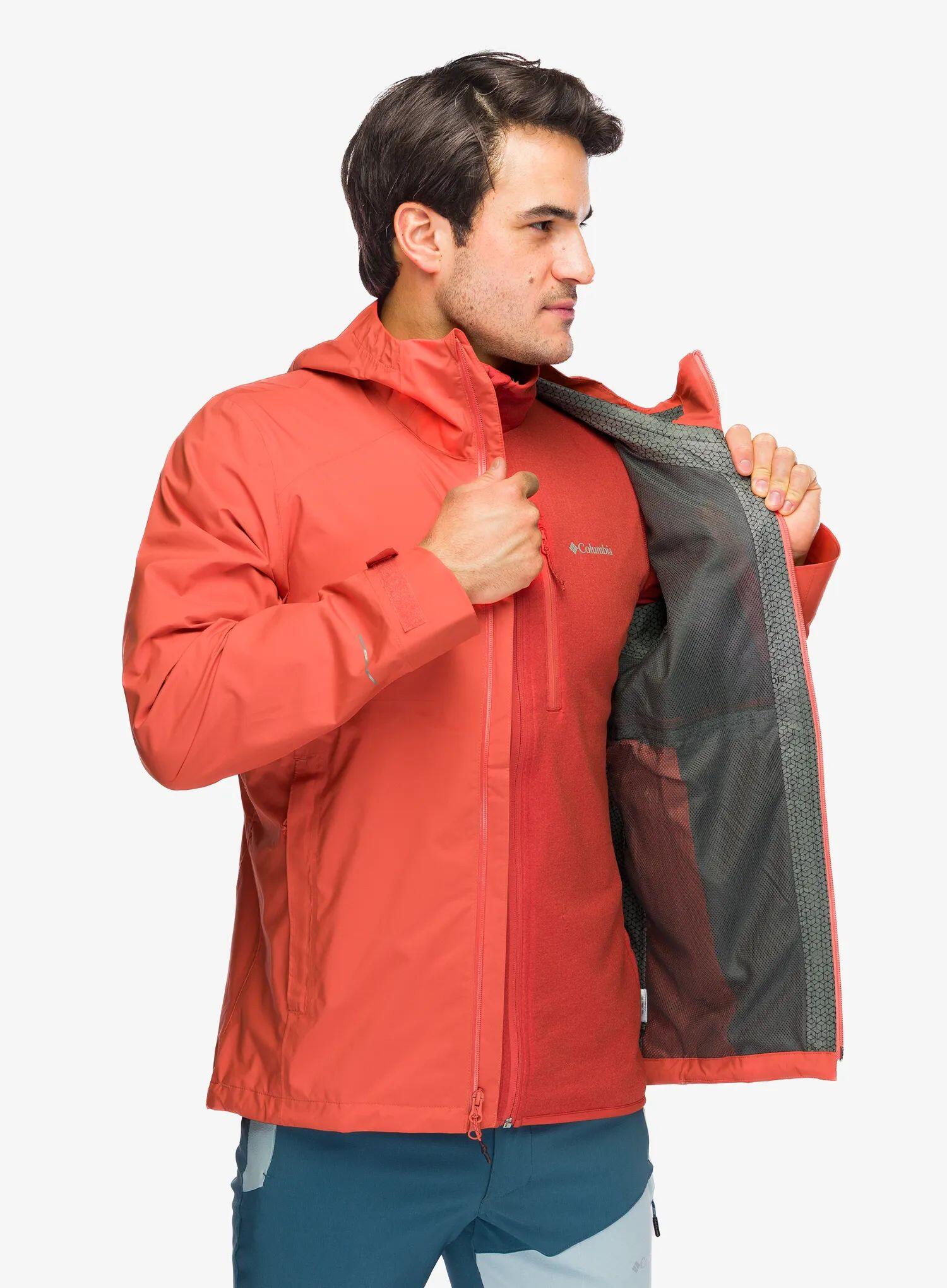 Kurtka przeciwdeszczowa męska Columbia Trailborne 2.5L Shell 4/7
