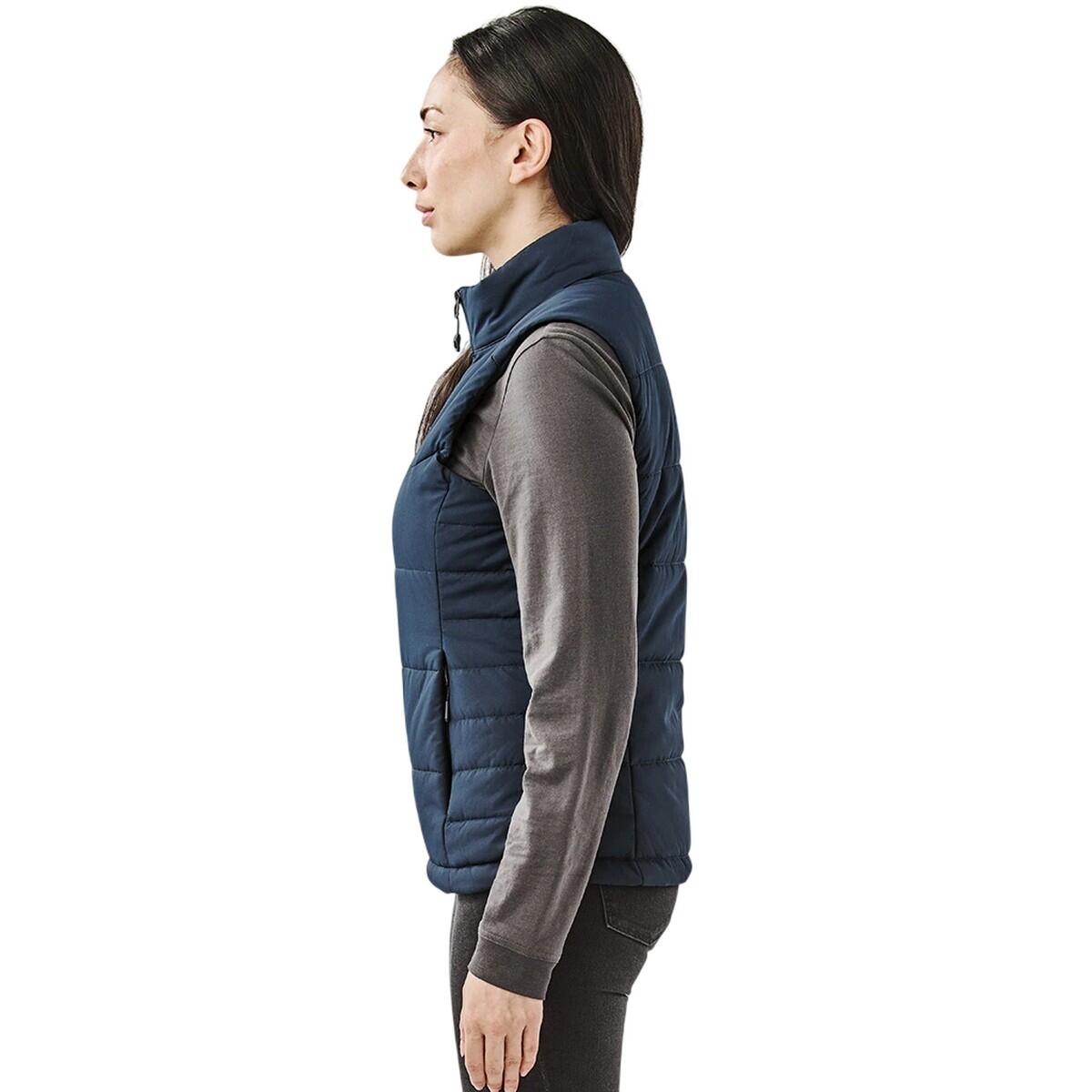Sierra Gilet Tessuto Termico Donna Stormtech Blu Navy 3/4