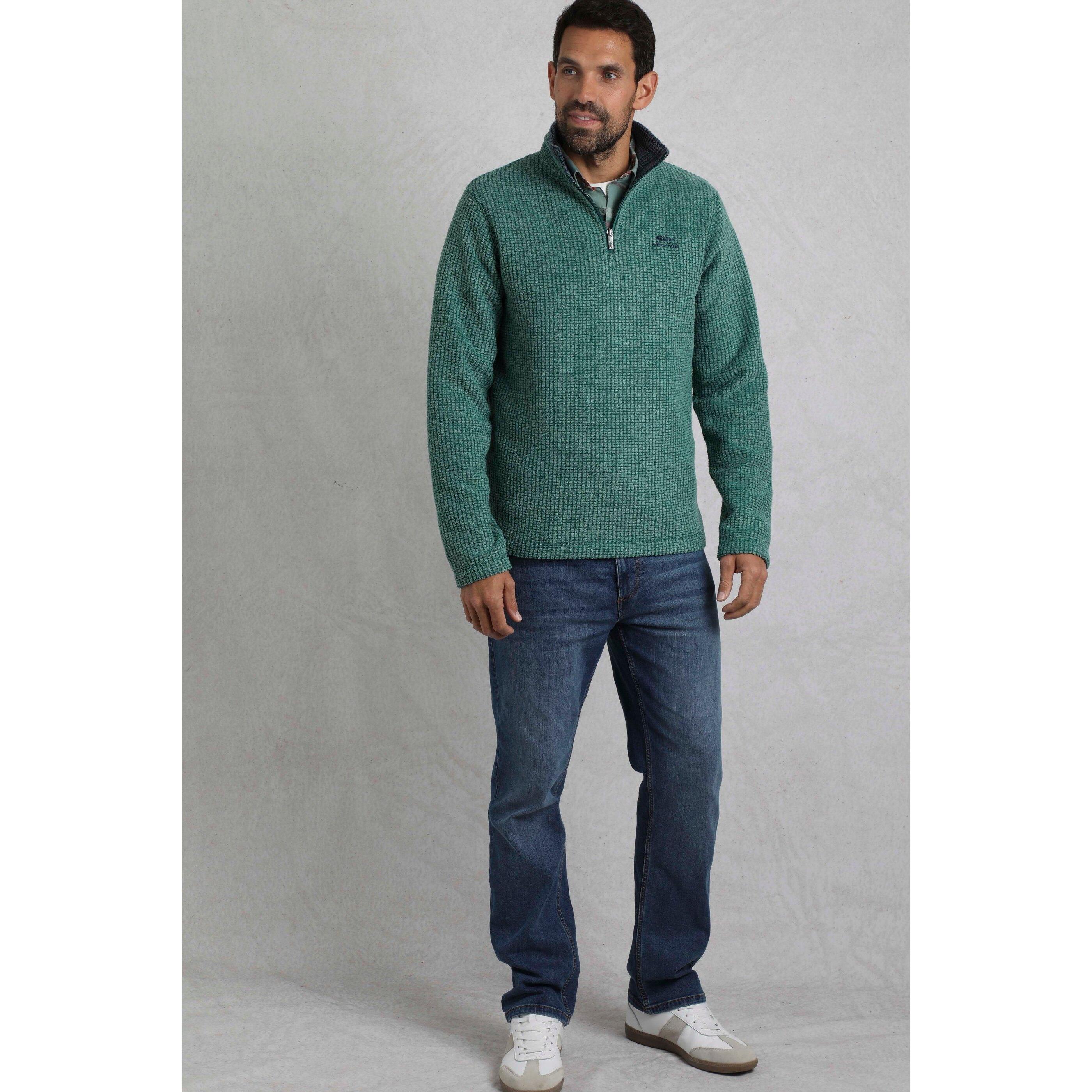 Haut Polaire NEWARK Homme (Vert De Gris) 3/4