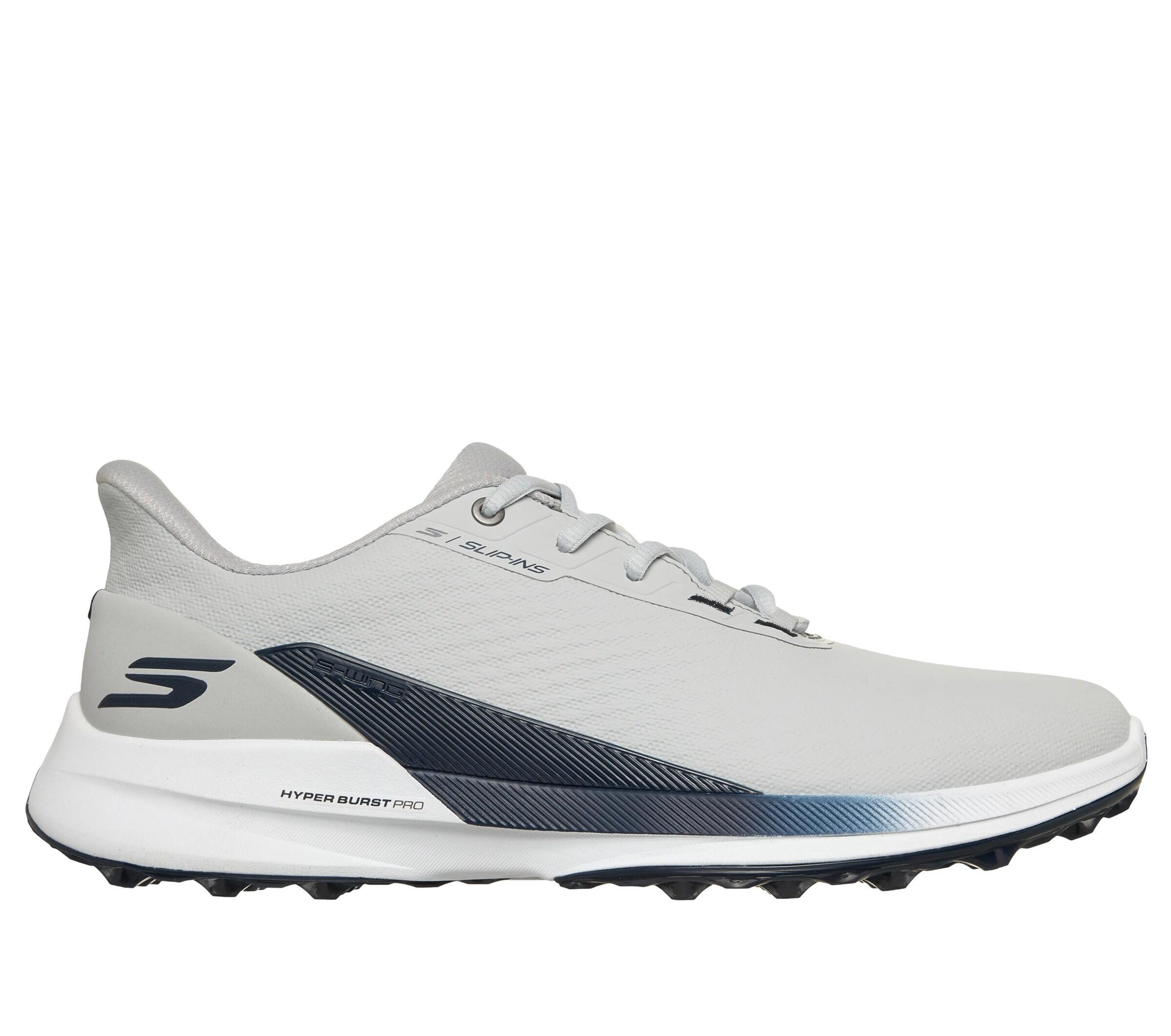 Skechers Heren Waterdichte Pure SL Golfschoenen, Grijs 1/5