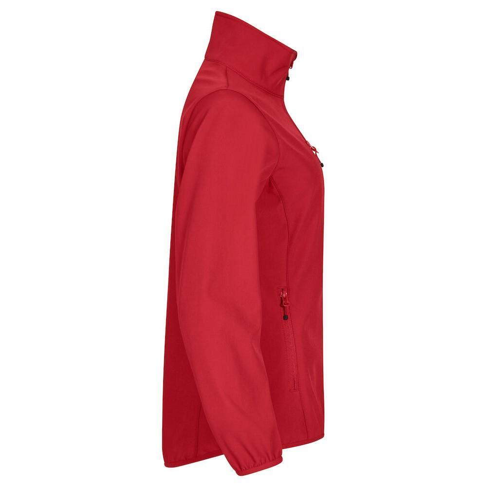 Giacca Soft Shell Donna Clique Classic Rosso 3/4