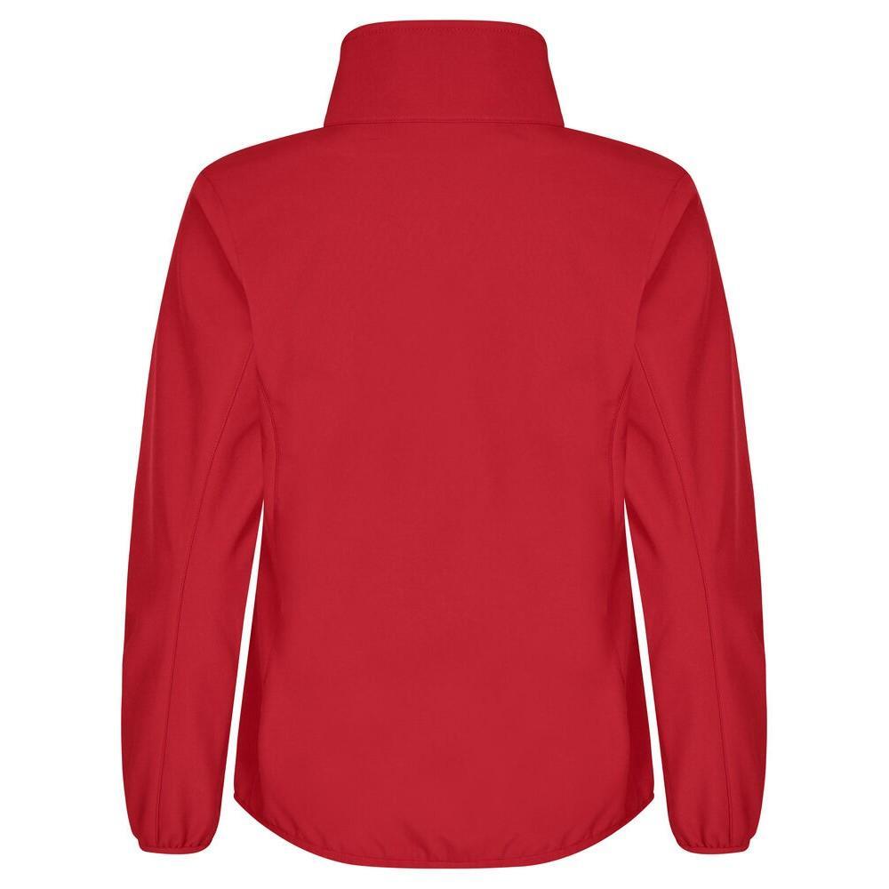 Giacca Soft Shell Donna Clique Classic Rosso 2/4