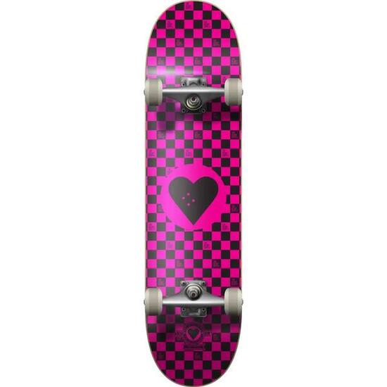 Planche de skate Heart Supply Round Logo avec roues