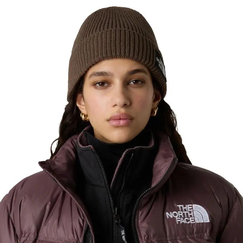 Mütze The North Face Modell Tnf Logo Box Cuffed Bne Farbe Brown 3/5
