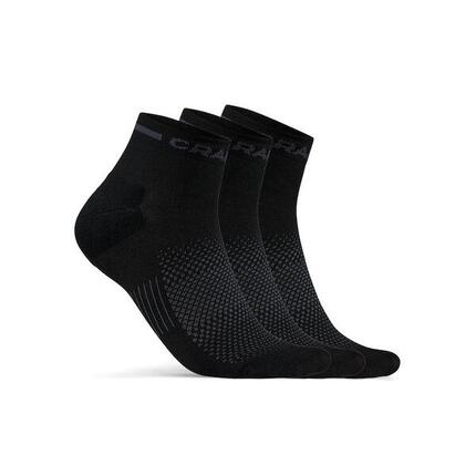 Craft - Core Dry Mid Socken 3-Pack - Schwarz