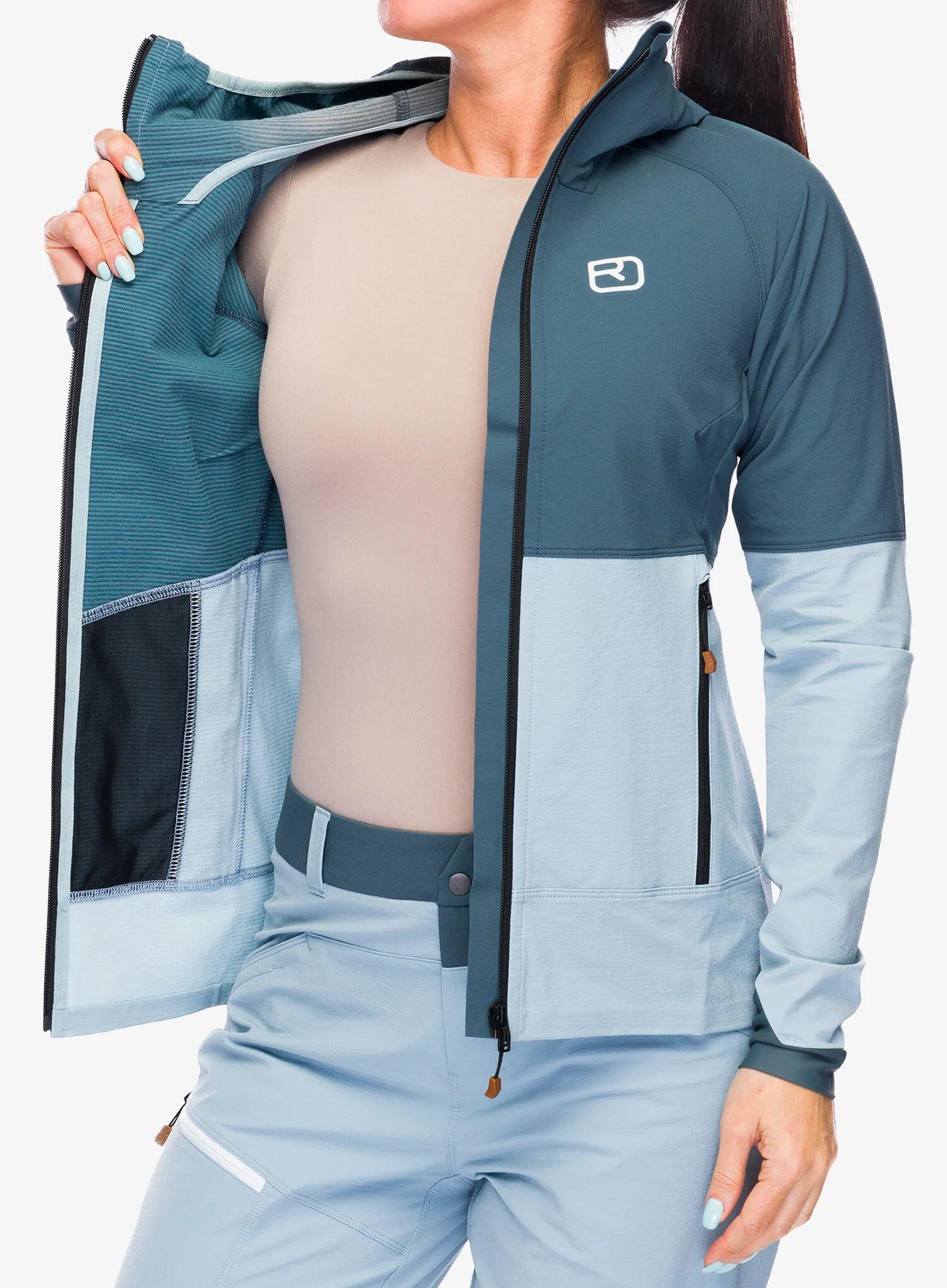 Kurtka softshell damska Ortovox Punta Berrino Hooded Jacket 7/7
