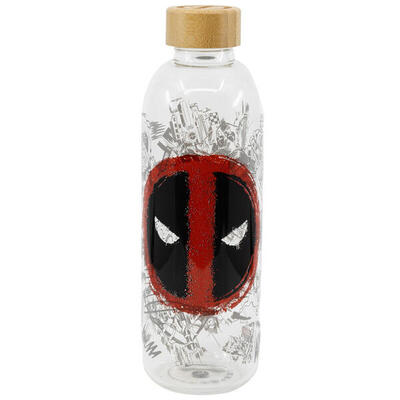 Bottiglia di vetro Stor Marvel Deadpool