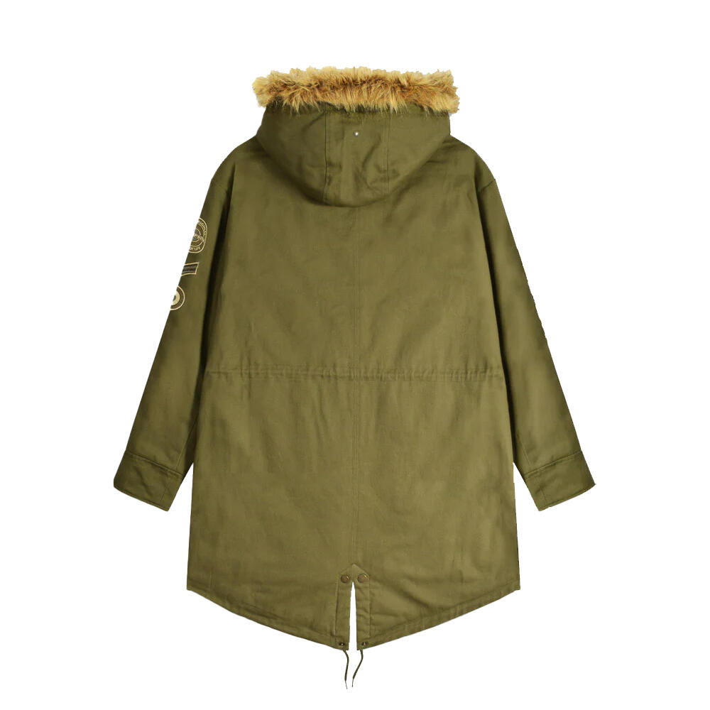 Parka für , Segeltuch Herren Khakigrün 3/6