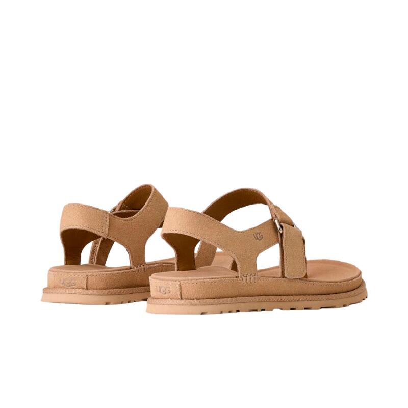Sandalias Planas Mujer Ugg W Goldengaze Toe Post Marrón 3/5