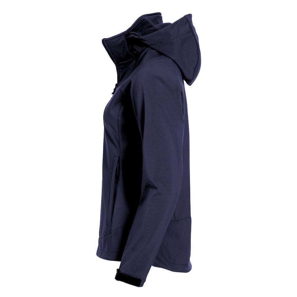Milford Giacca Soft Shell Donna Clique Blu Navy Scuro 3/6