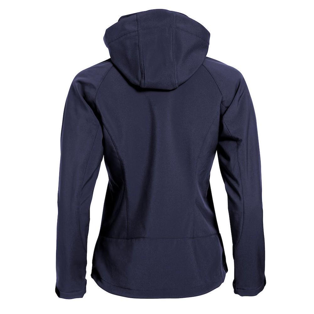 Milford Giacca Soft Shell Donna Clique Blu Navy Scuro 2/6