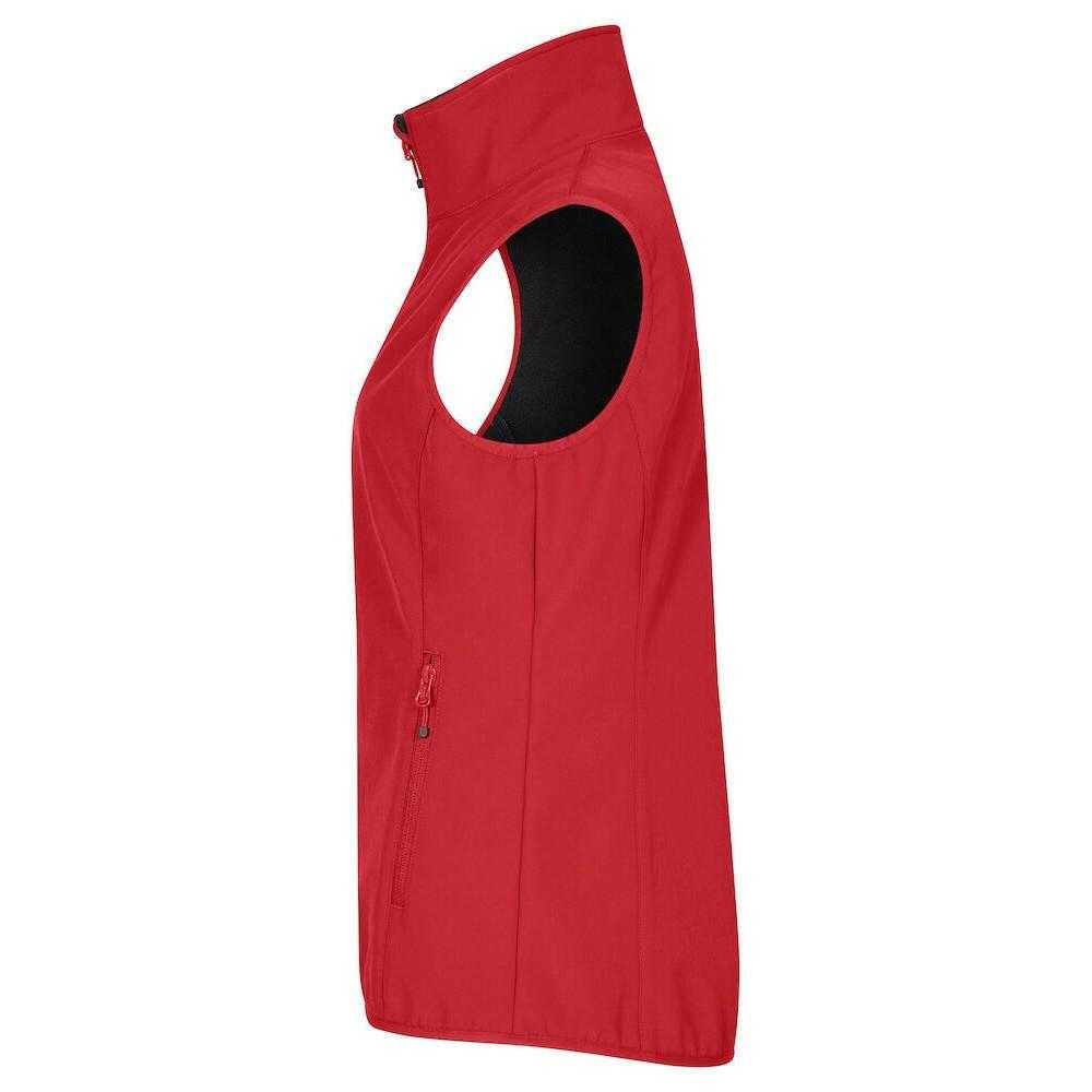"Classic" Weste für Damen Rot 3/4