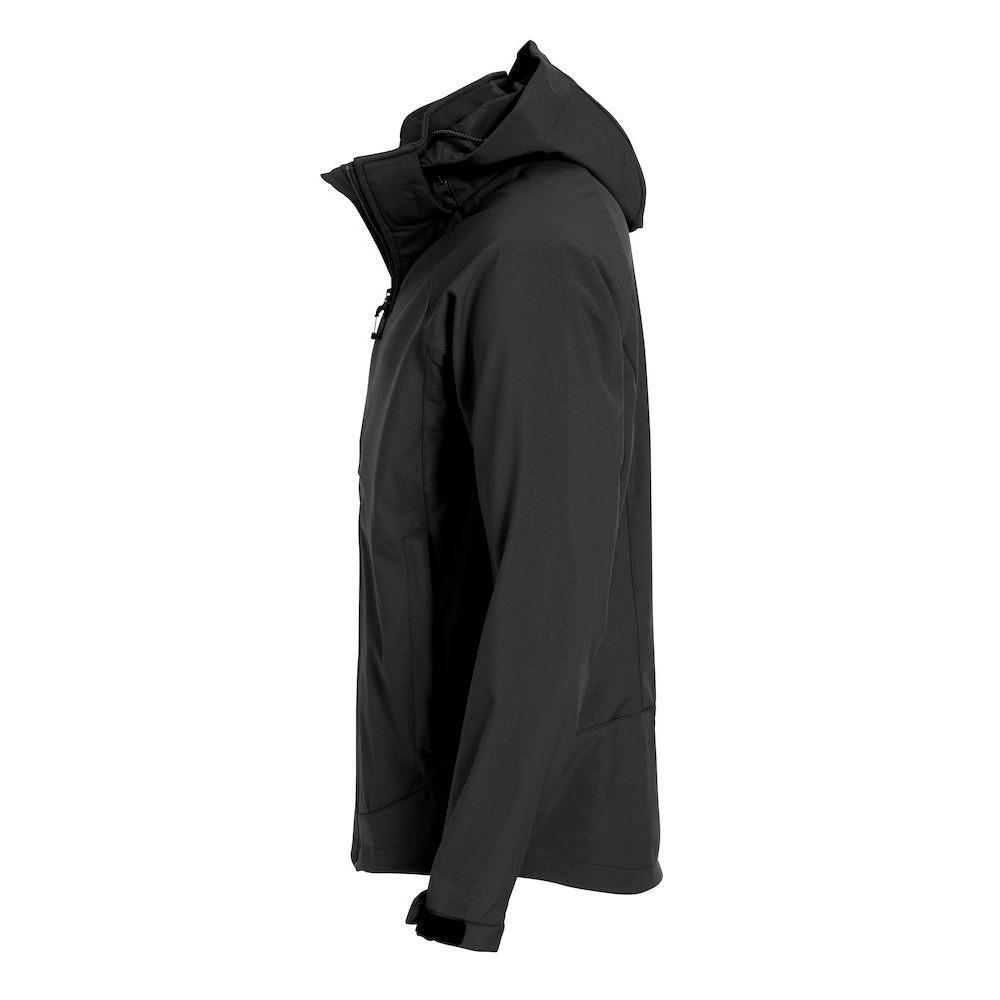 "Milford" Softshelljacke für Herren Schwarz 3/6