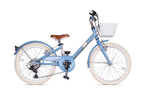Via Veneto Bici per Bambini Unisex Giulietta 20" 6V Taglia 27 Blu