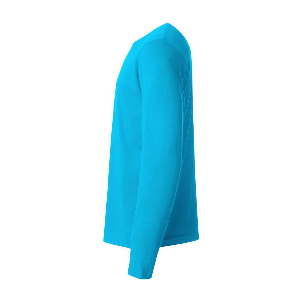 Tshirt BASIC Homme (Turquoise Vif) 3/4