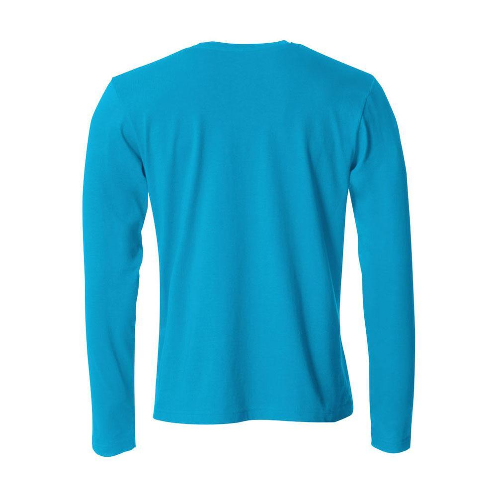 Tshirt BASIC Homme (Turquoise Vif) 2/4