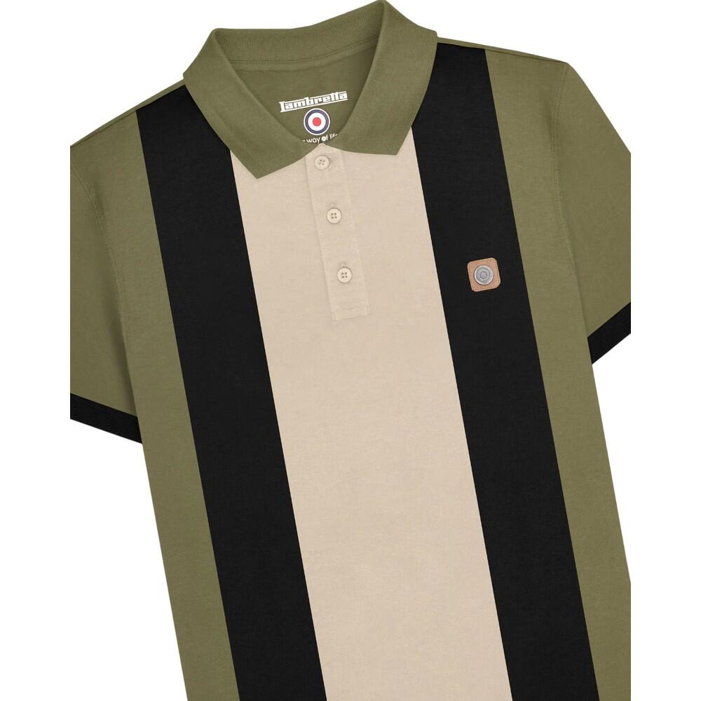 Poloshirt für , Vintage Herren Khakigrün 4/5