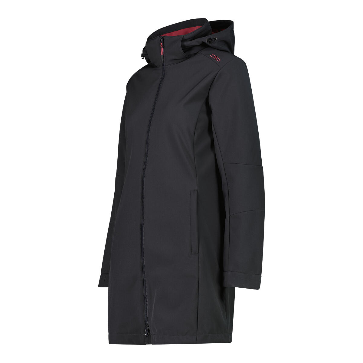 Parka à capuche zippée femme CMP 3/5