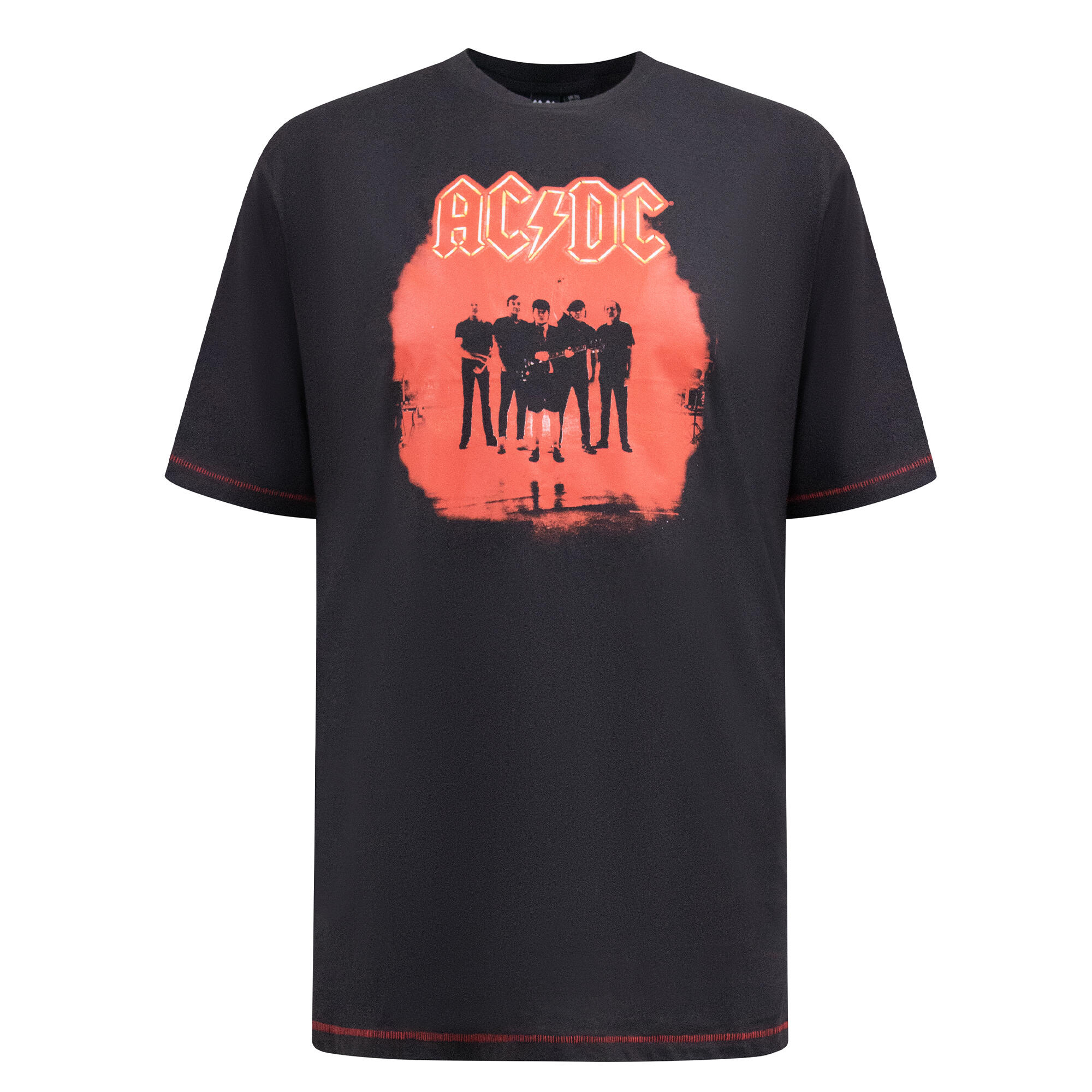 "D555 Uxbridge" TShirt für Herren gewaschenes Schwarz 2/2