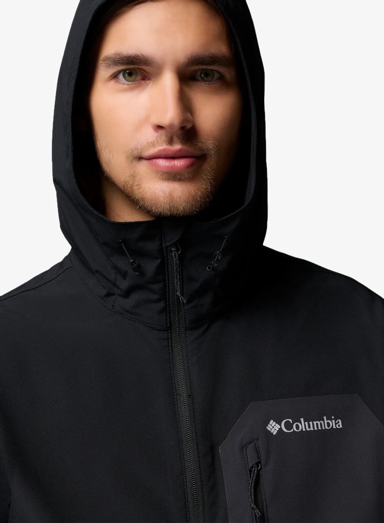 Kurtka softshell męska Columbia Tall Heights III Hooded Softshell 6/7