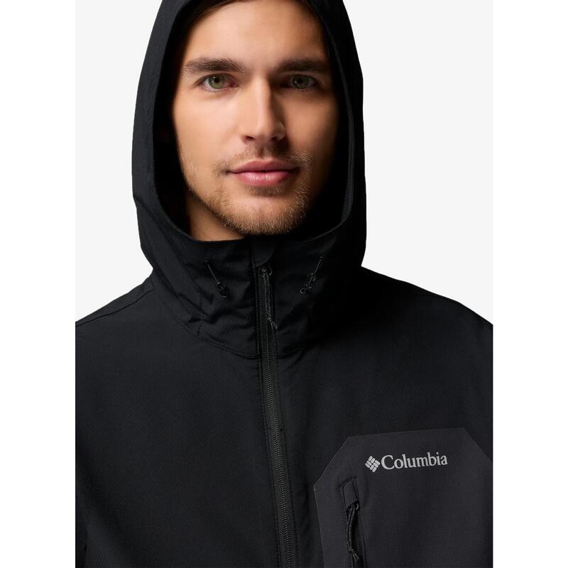 Kurtka softshell męska Columbia Tall Heights III Hooded Softshell
