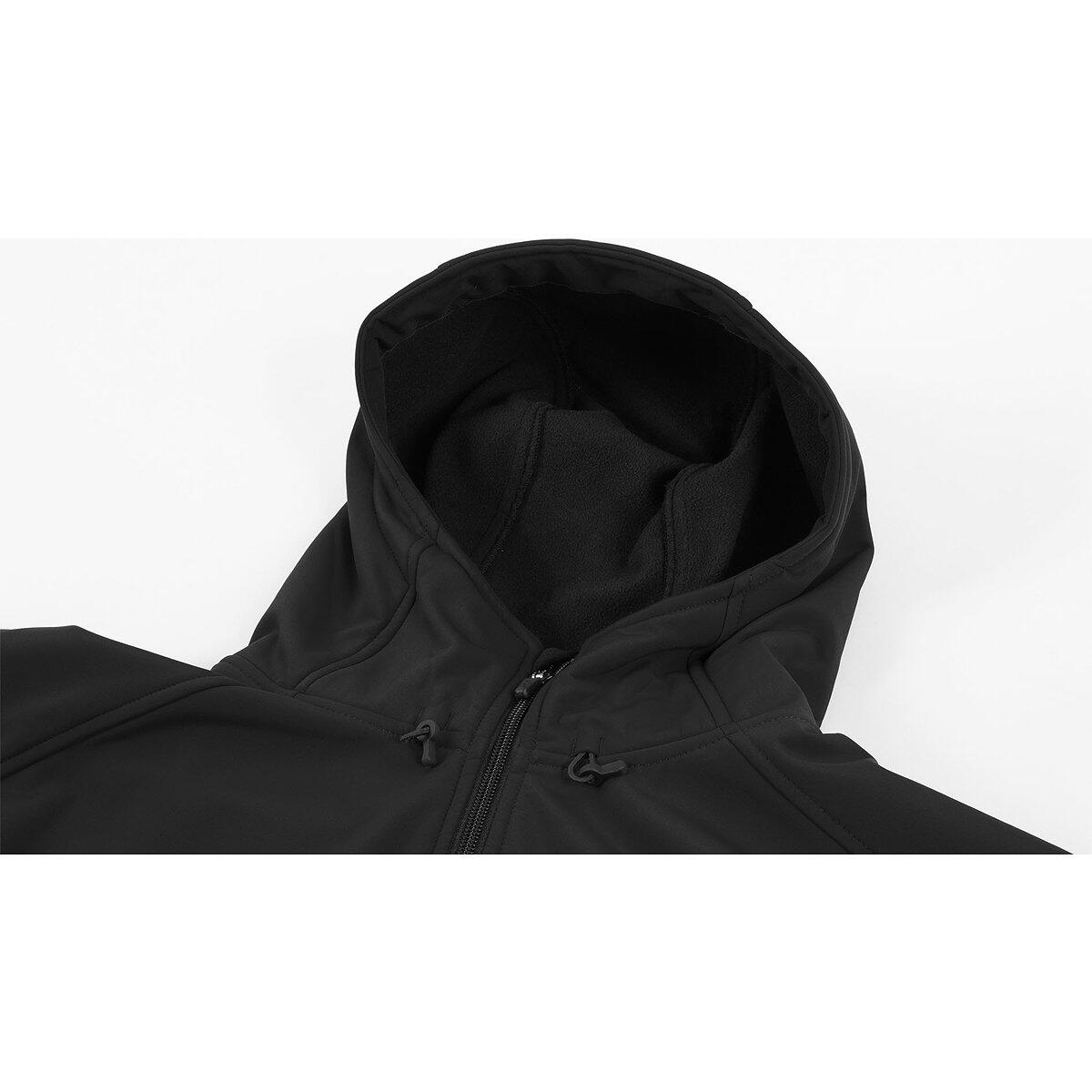Veste softshell - Homme - Coupe-vent, déperlante - Ground - Noir 3/5