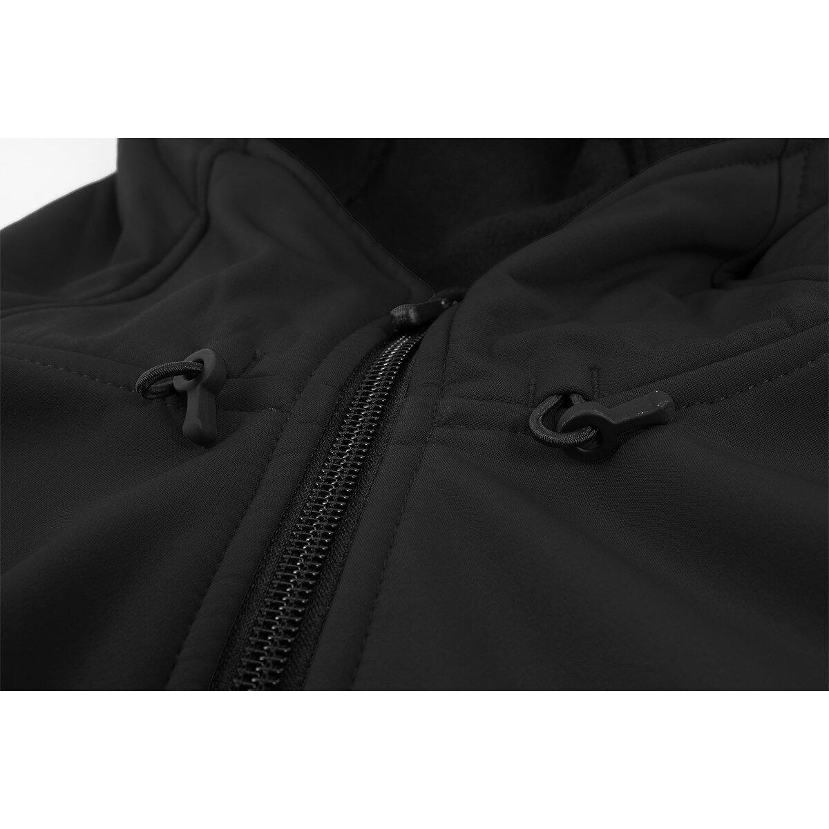 Veste softshell - Homme - Coupe-vent, déperlante - Ground - Noir 4/5