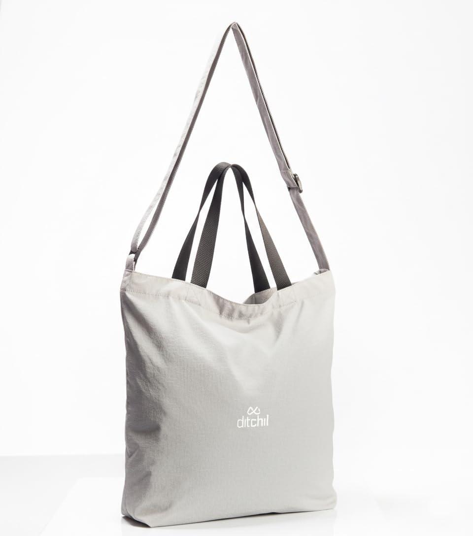 Bolsa Tote Fitness para Mujer Ditchil Tote Bag Street Gris Ligera 2/6