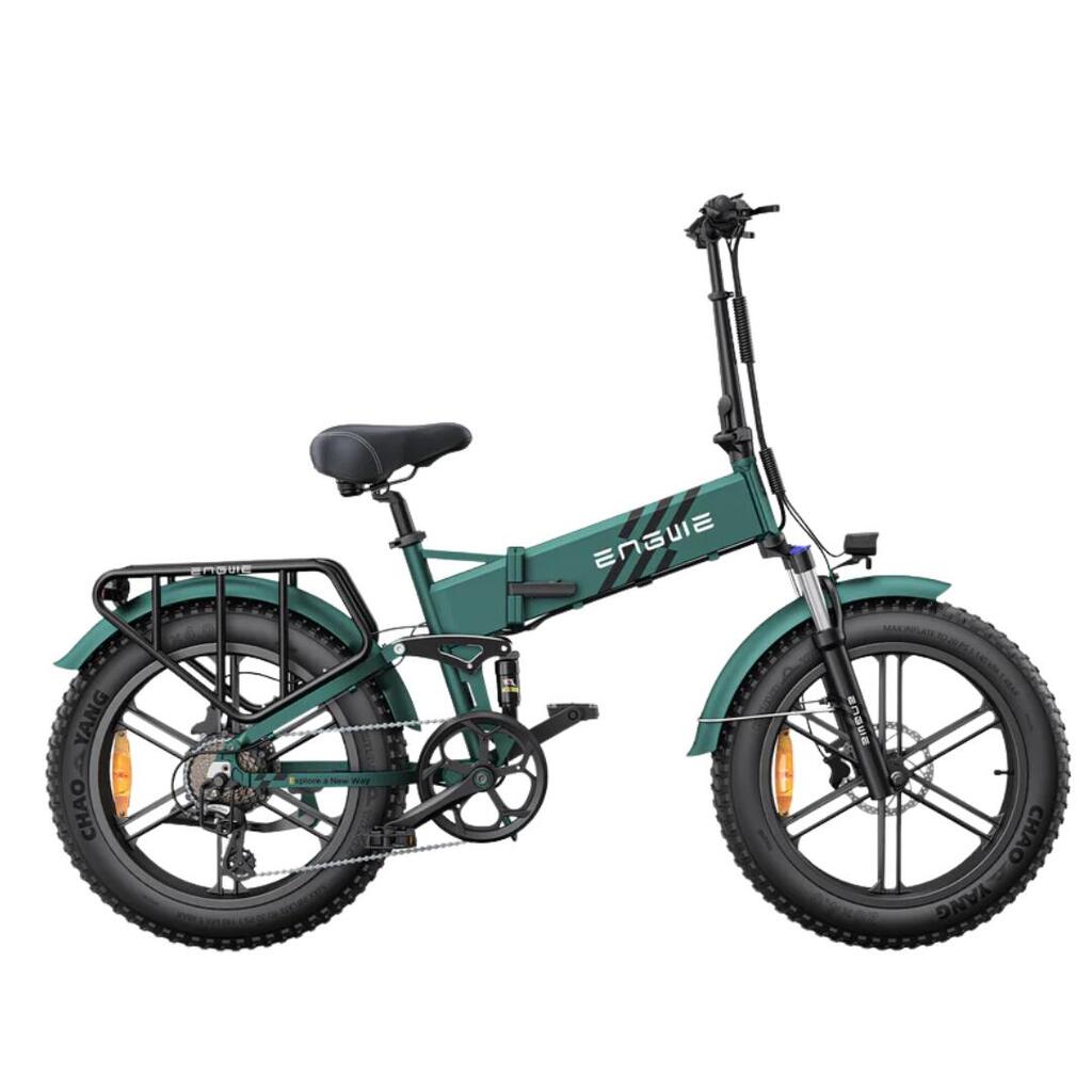 Second Life- Engwe Pro 2.0 768Wh 120km ML.  Green Electric Bicycle