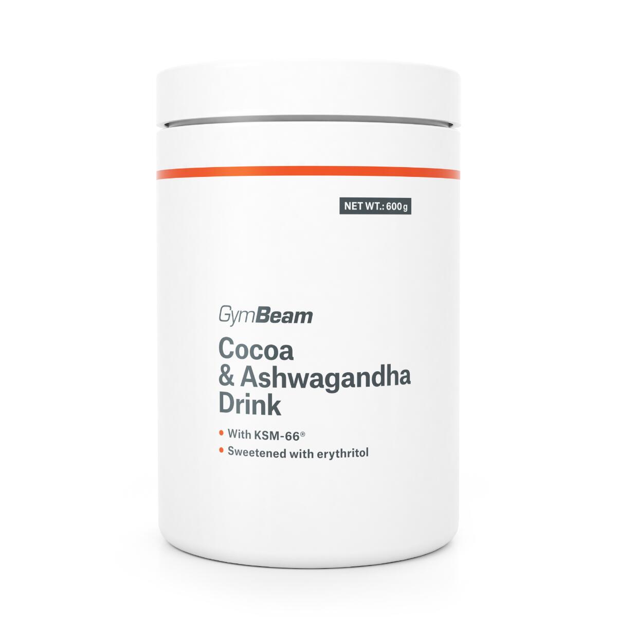 GYMBEAM Kakaový nápoj Cocoa & Ashwagandha Drink prášek 600 g