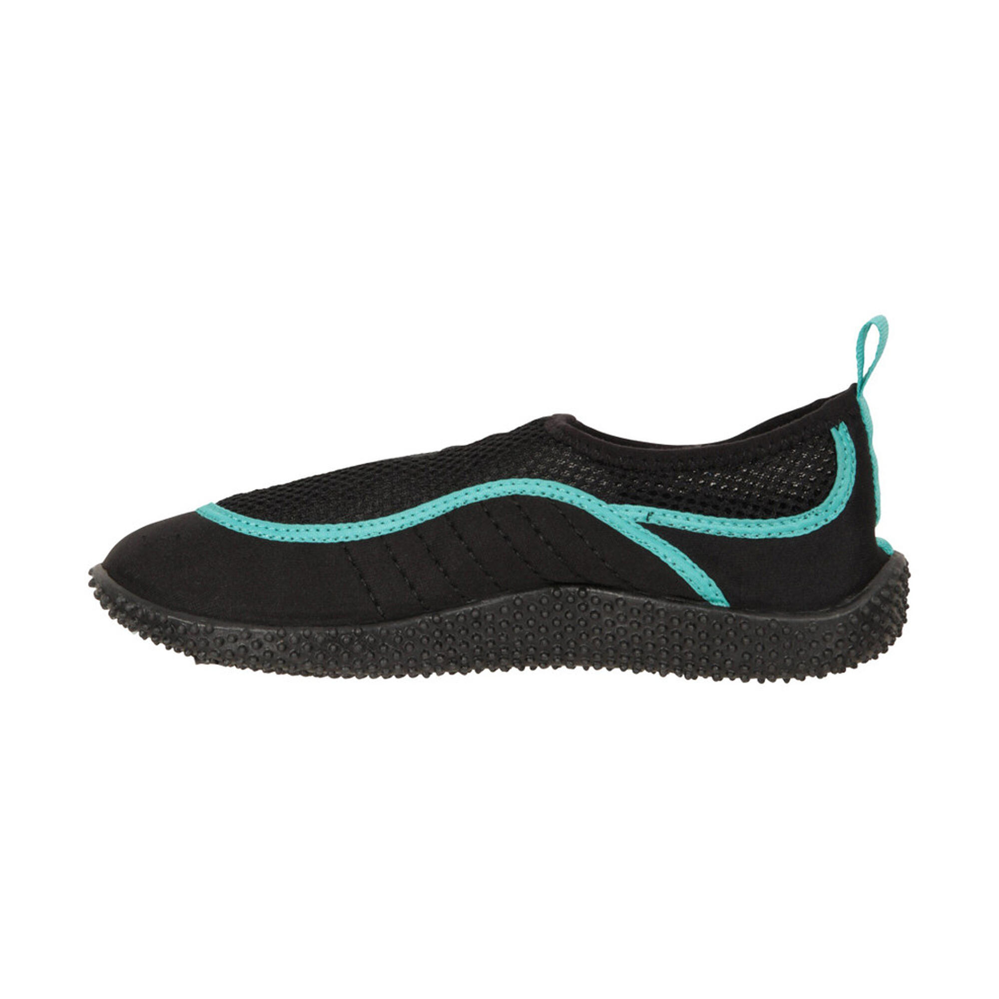 Schwimmschuhe Damen Petrol 3/4