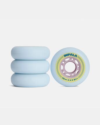 Impala Inline Wheel 4pk - Pink/Yellow