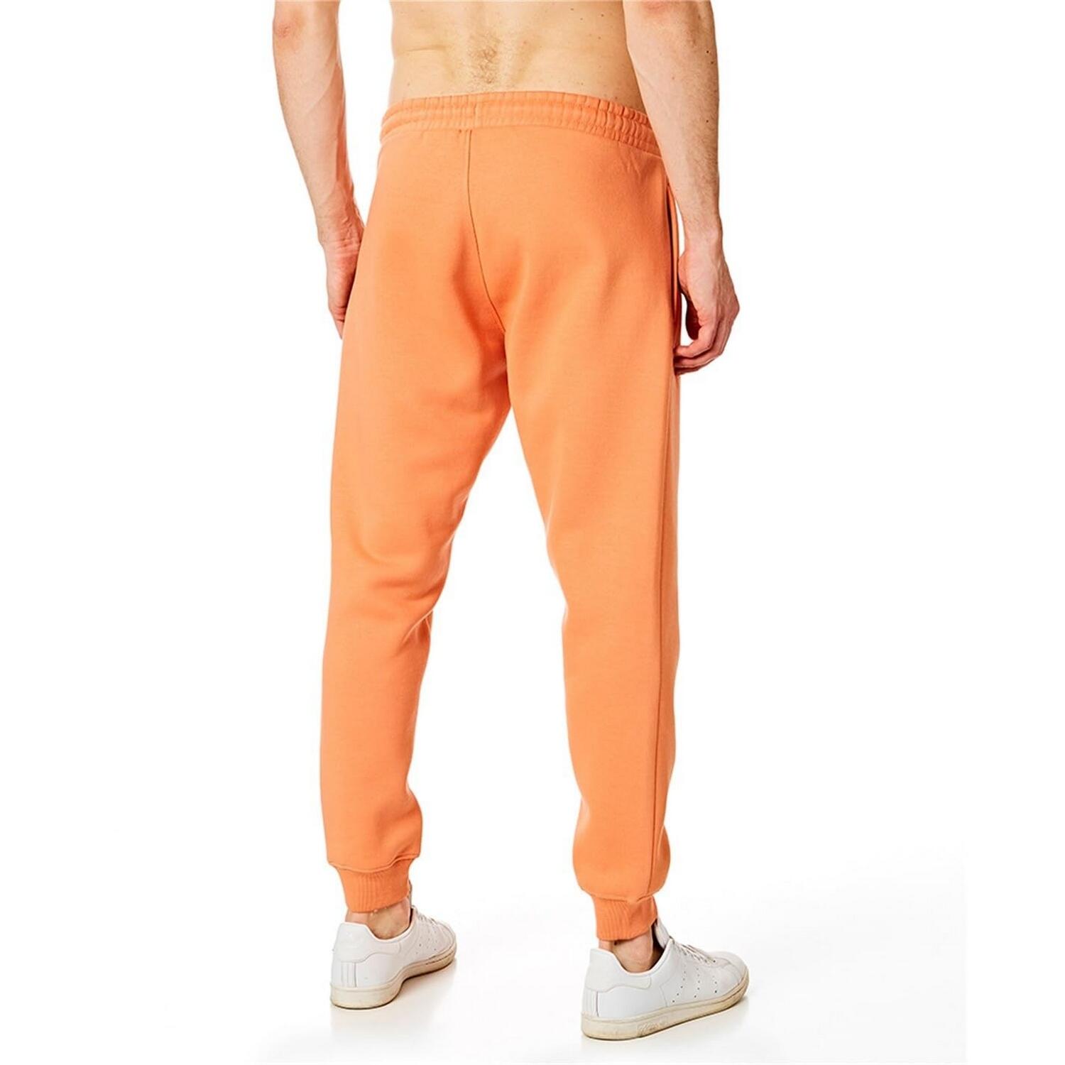Mens Jogging Bottoms (Orange) 2/4