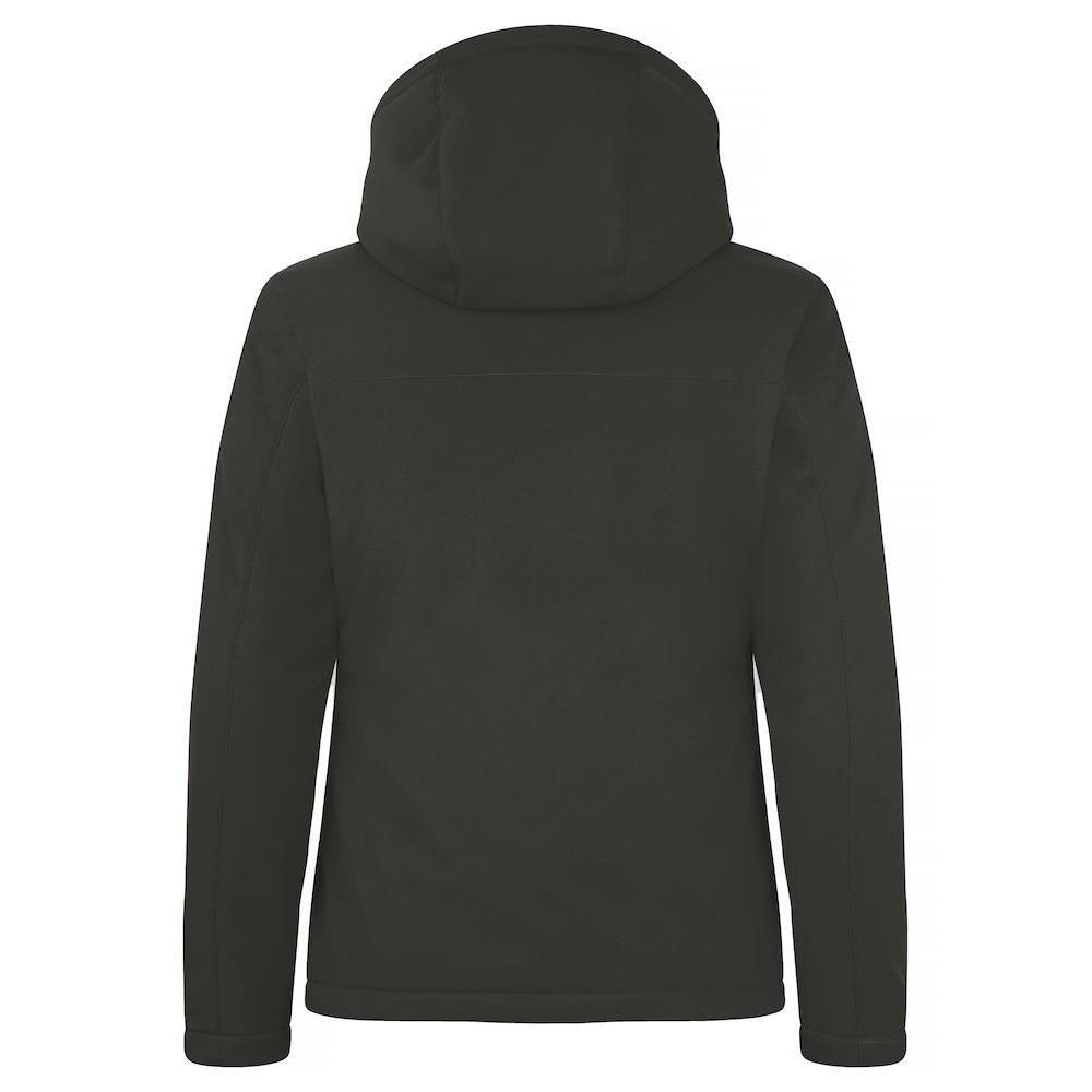 Softshelljacke Wattiert für Damen Dunkelgrau 2/6