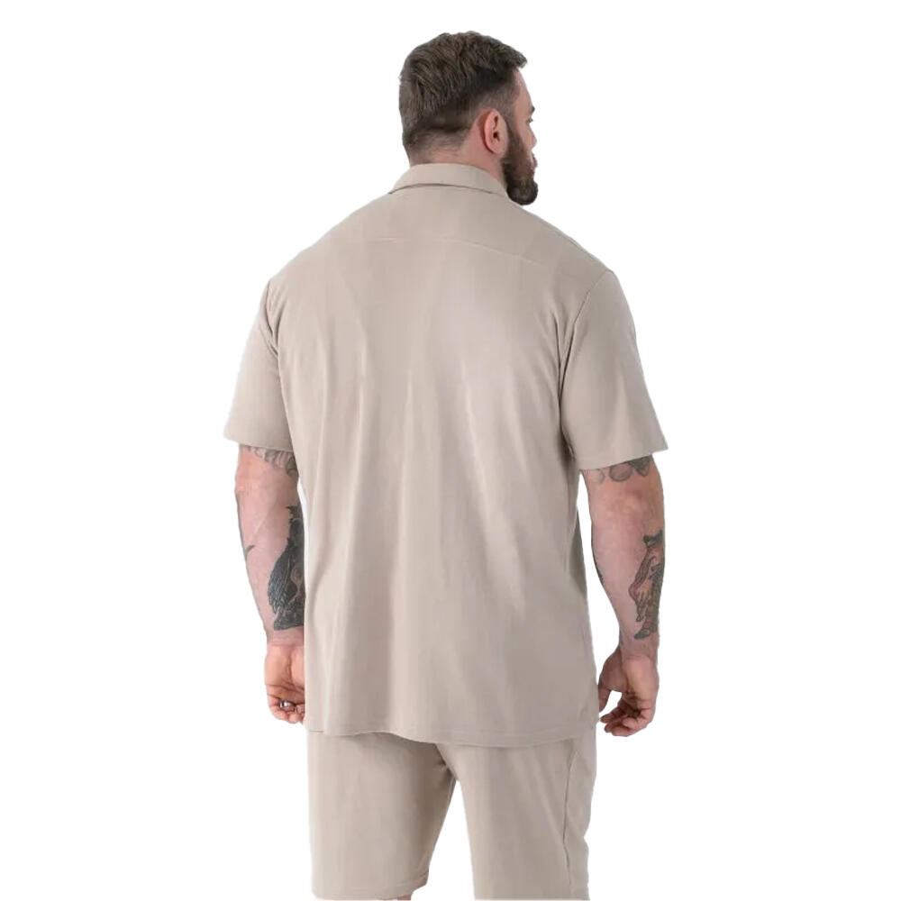 "Connor D555" Hemd für , Stretch, Kingsize Herren Steinfarben 3/4