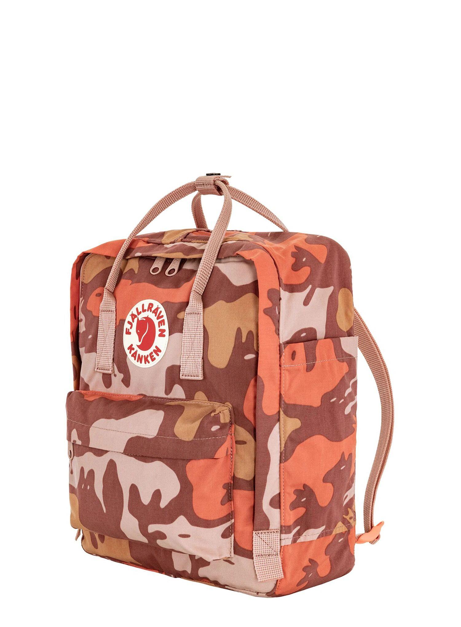 Plecak miejski Fjallraven Kanken Graphics - chalkrose/hidden animals 3/3