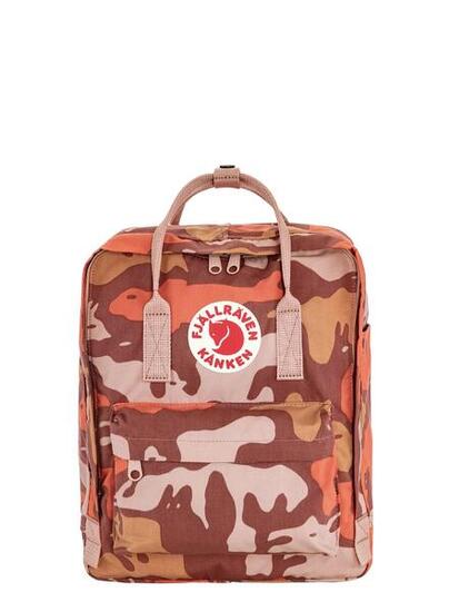 Plecak miejski Fjallraven Kanken Graphics - nimbus blue/hidden animals