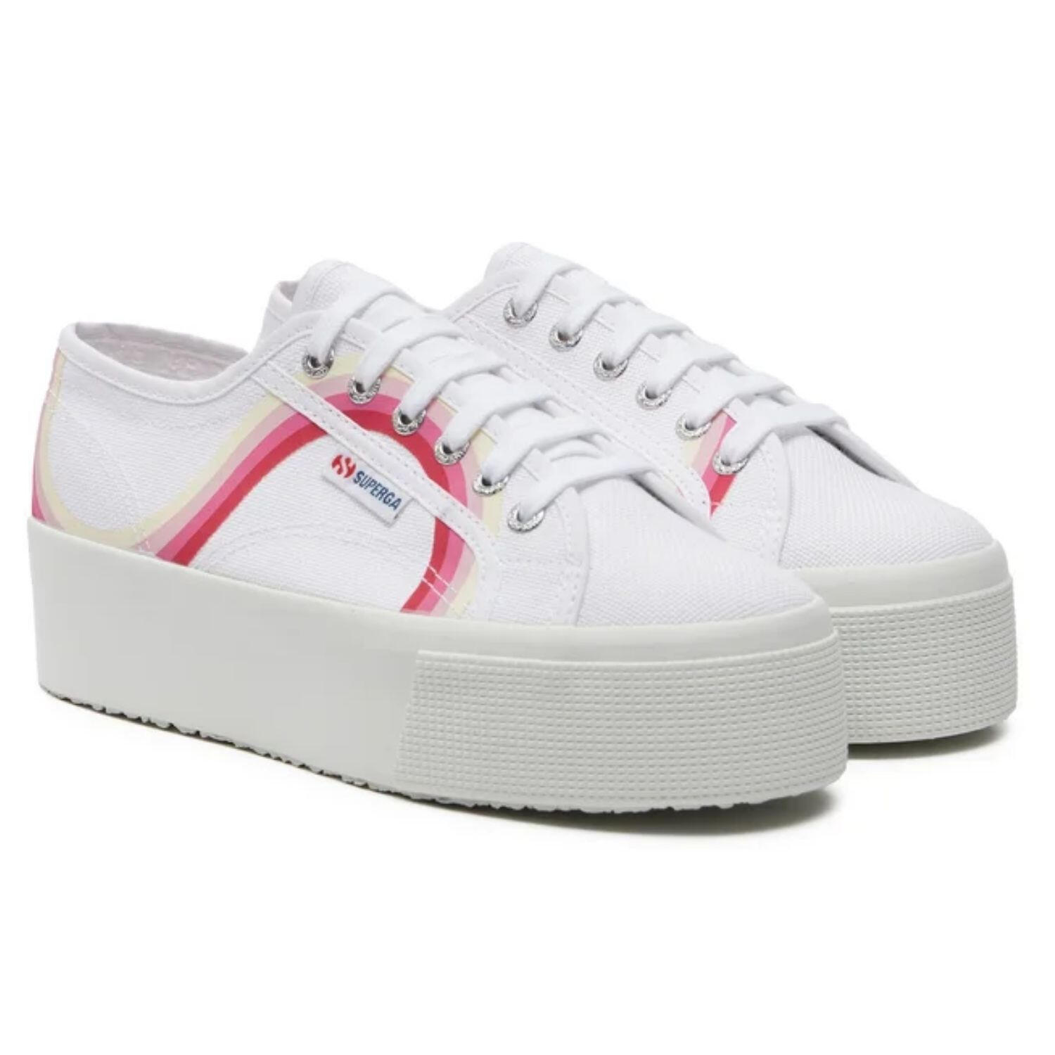 Buty do chodzenia damskie Superga Round Stripes