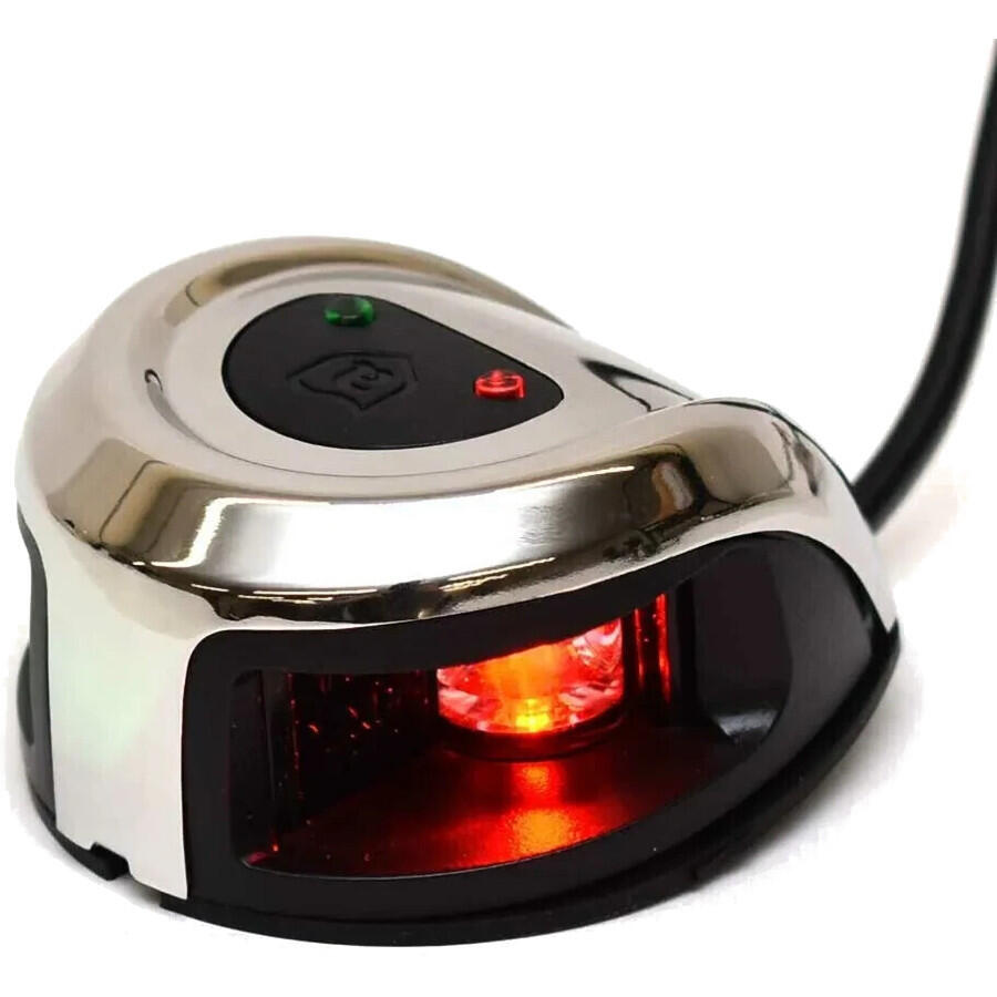 Feu de Navigation Avant Bicolore Inox à LED 3/3