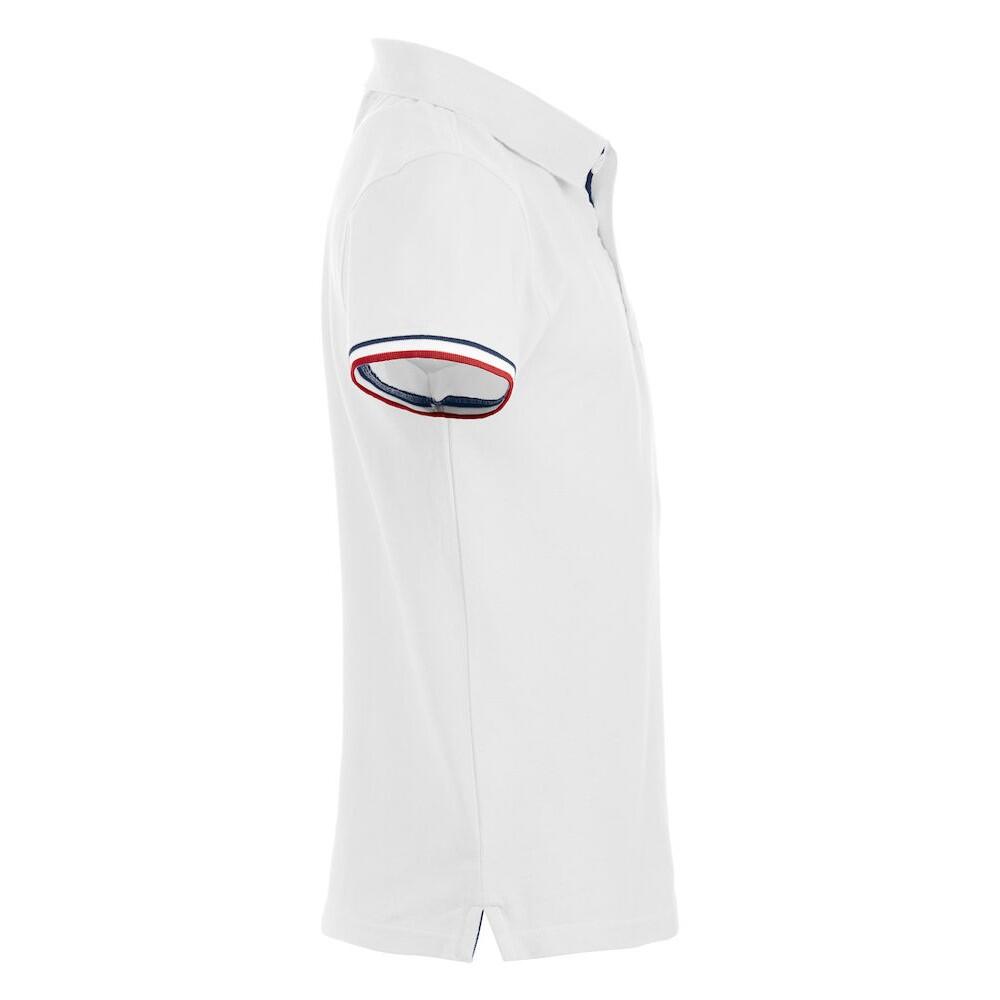 Polo NEWTON Homme (Blanc) 4/4