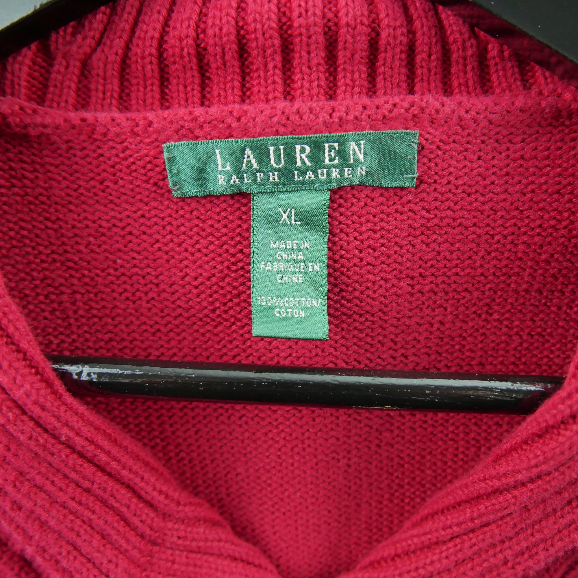 Reconditionné - Pull Femme Rouge - Excellent 5/5