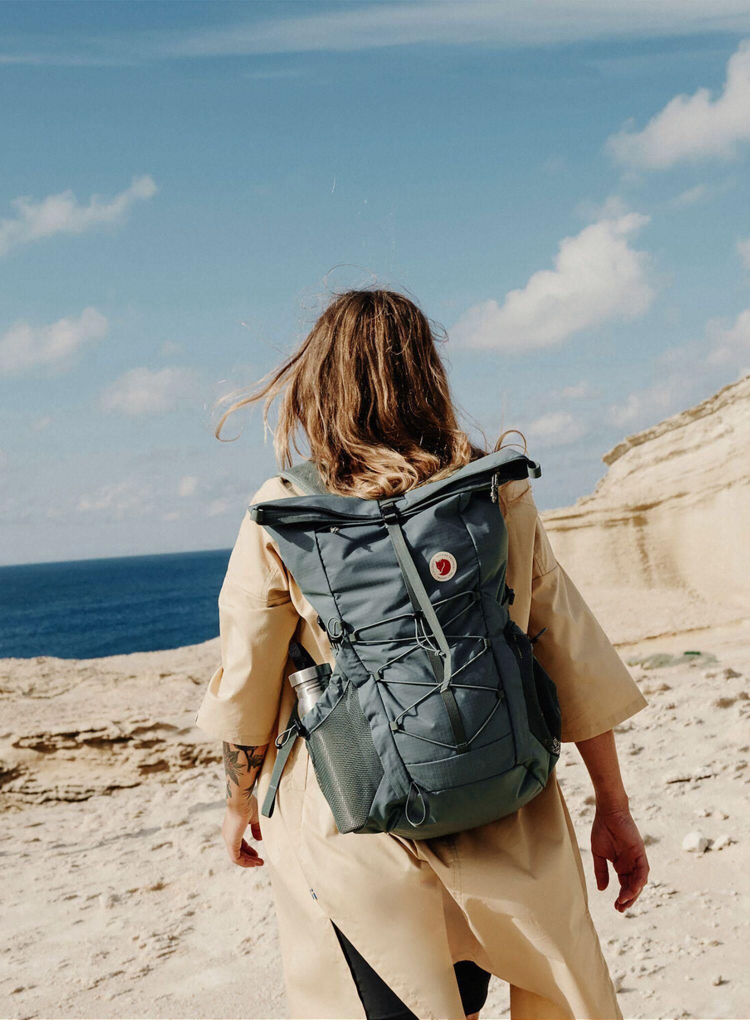 Plecak turystyczny Fjallraven Abisko Hike Foldsack - navy 4/4