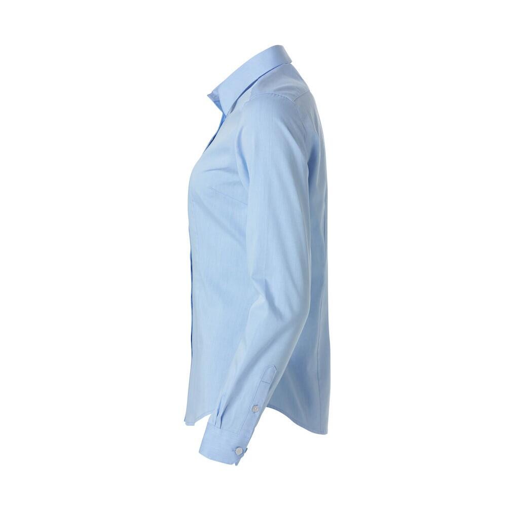 "Clare" Formelles Hemd für Damen Hellblau 3/4
