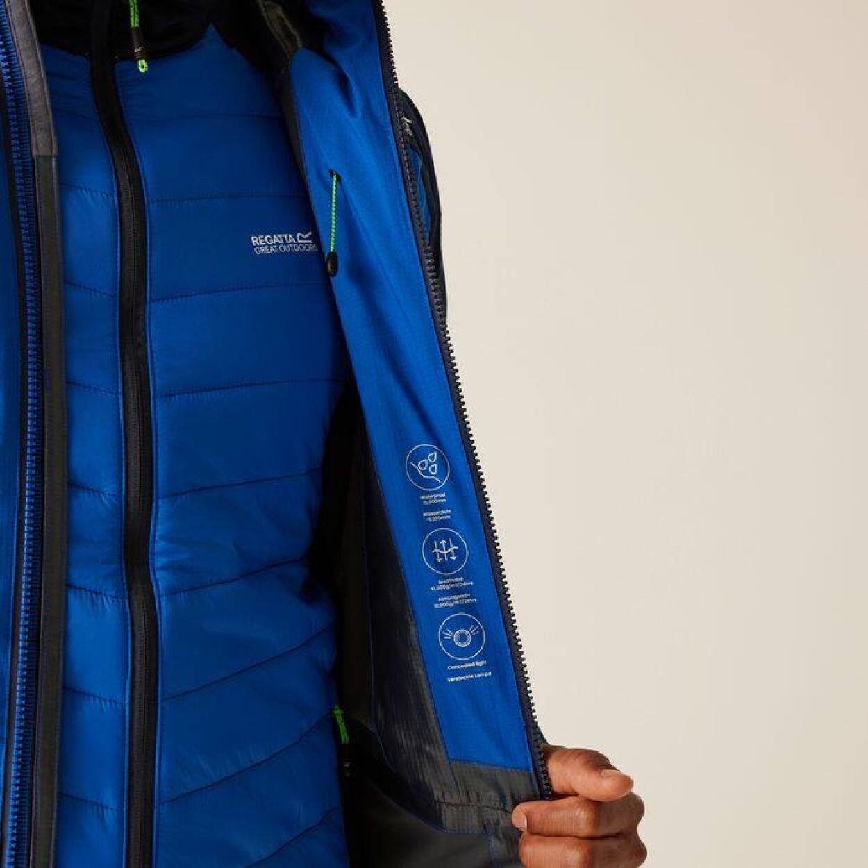 Chaqueta de senderismo Regatta Sacramento X 3in1 15K para hombre 5/7
